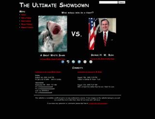 theultimateshowdown.net screenshot