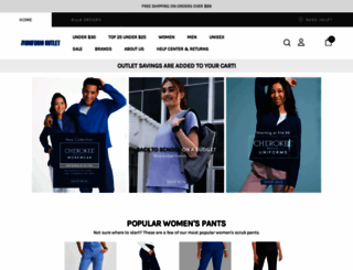 theuniformoutlet.com screenshot