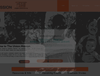 theunionmission.org screenshot