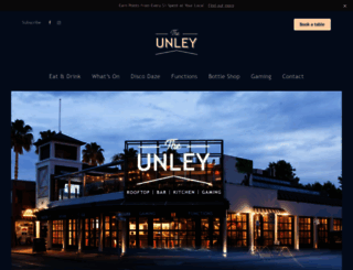 theunley.com.au screenshot