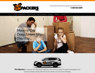 theunpackers.com screenshot