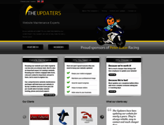 theupdaters.co.uk screenshot