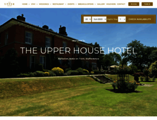 theupperhouse.com screenshot
