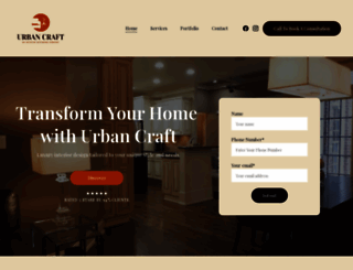 theurbancraft.in screenshot