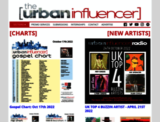 theurbaninfluencer.com screenshot