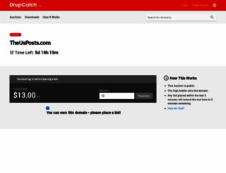theusposts.com screenshot