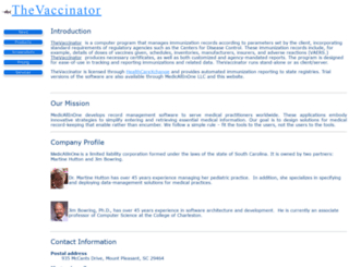 thevaccinator.com screenshot