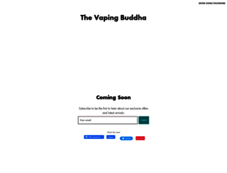 thevapingbuddha.com screenshot