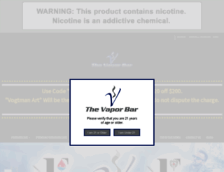 thevaporbar.com screenshot