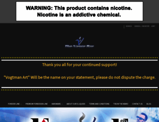 thevaporbarstore.com screenshot