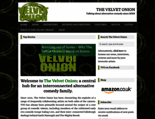 thevelvetonion.com screenshot