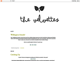 thevelvettes.blogspot.com screenshot