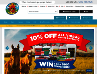 thevetshed.com screenshot