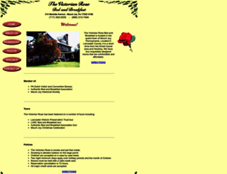 thevictorianrosebandb.com screenshot
