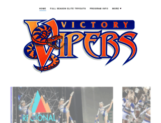 thevictoryvipers.com screenshot