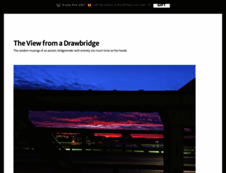 theviewfromadrawbridge.wordpress.com screenshot