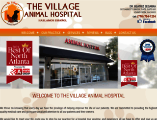 thevillageanimalhospital.com screenshot