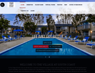 thevillageatsouthcoast.com screenshot