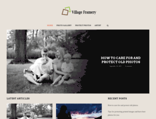 thevillageframery.com screenshot