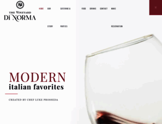 thevineyardrestaurant.net screenshot