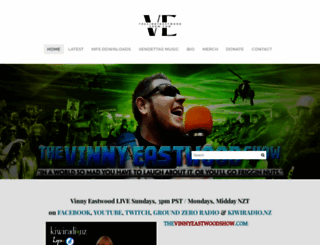 thevinnyeastwoodshow.com screenshot