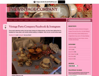 thevintagepartycompany.com screenshot