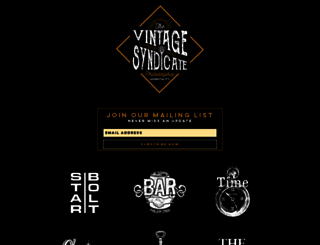 thevintagesyndicate.com screenshot
