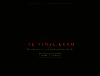 thevinylexam.com screenshot