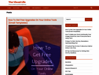 thevisuallife.net screenshot