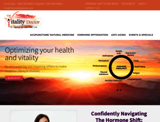 thevitalitydoctor.com screenshot