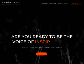 thevoicepractice.co.nz screenshot
