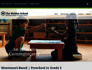 thewaldenschool.org screenshot