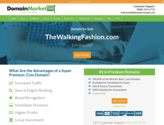 thewalkingfashion.com screenshot