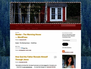 thewarminghouse.wordpress.com screenshot