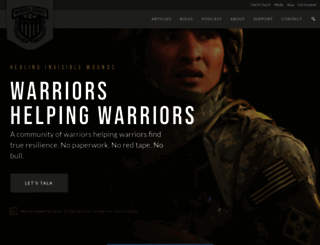 thewarriorsjourney.org screenshot