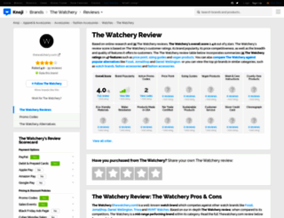 thewatchery.knoji.com screenshot