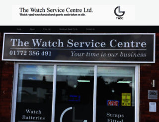 thewatchservicecentre.co.uk screenshot