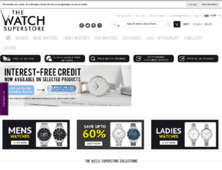 thewatchsuperstore.com screenshot