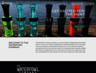 thewaterfowlco.com screenshot