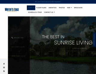 thewatersedgeapartments.com screenshot