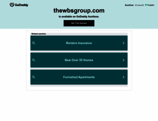 thewbsgroup.com screenshot