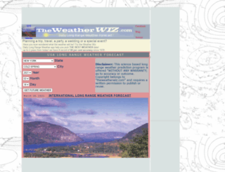 theweatherwiz.com screenshot