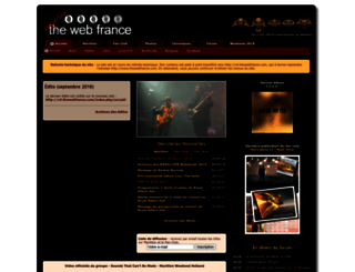 thewebfrance.com screenshot