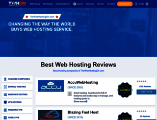 thewebhostingdir.com screenshot