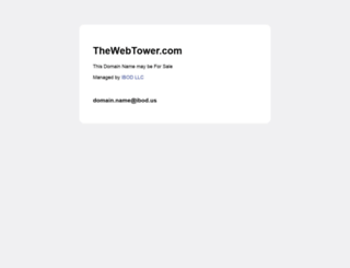 thewebtower.com screenshot