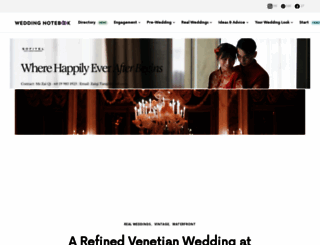 theweddingnotebook.com screenshot