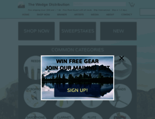 thewedgedistribution.com screenshot