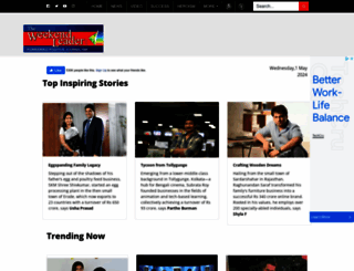 theweekendleader.com screenshot