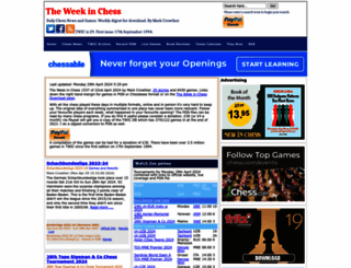 theweekinchess.com screenshot