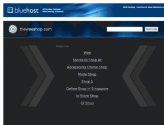 theweeshop.com screenshot